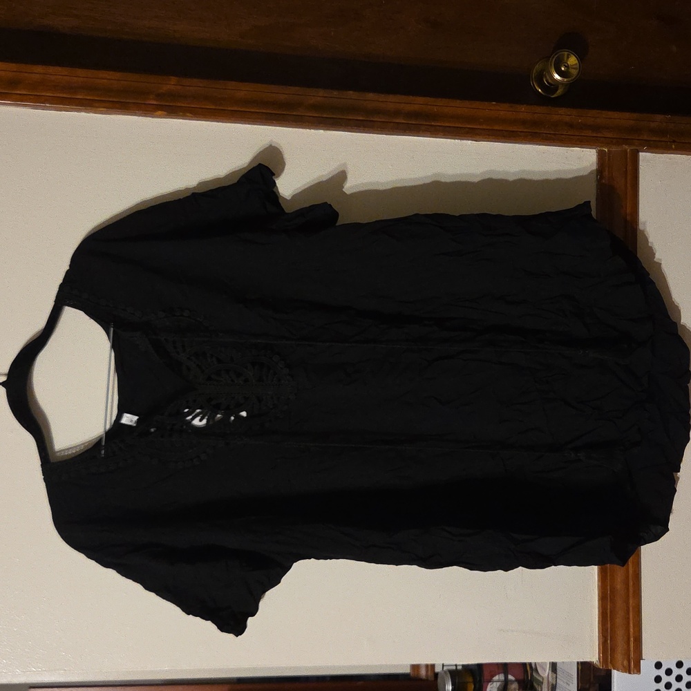 Elegant Black Women's Blouse